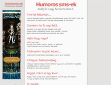 Tablet Screenshot of humoros.sms-ek.org