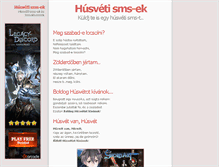 Tablet Screenshot of husveti.sms-ek.org